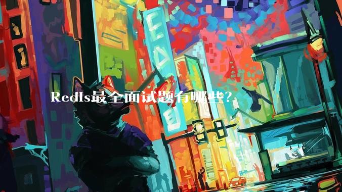 Redis最全面试题有哪些？